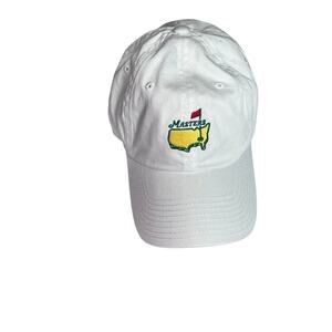 Masters American Needle NEW  hat white adjustable 100% cotton vacation
